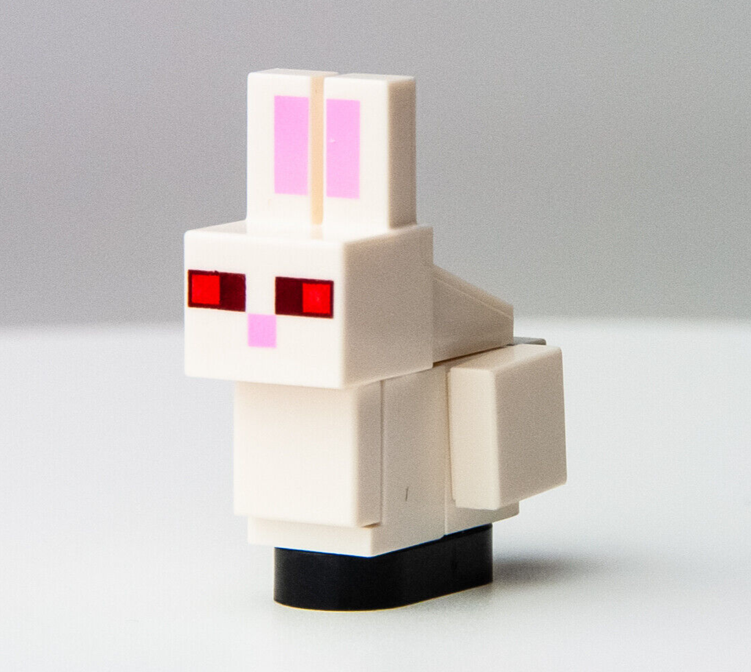 LEGO Minecraft Killer Bunny Rabbit - The Skull Arena - 21145 (minebunny03) - StudBee